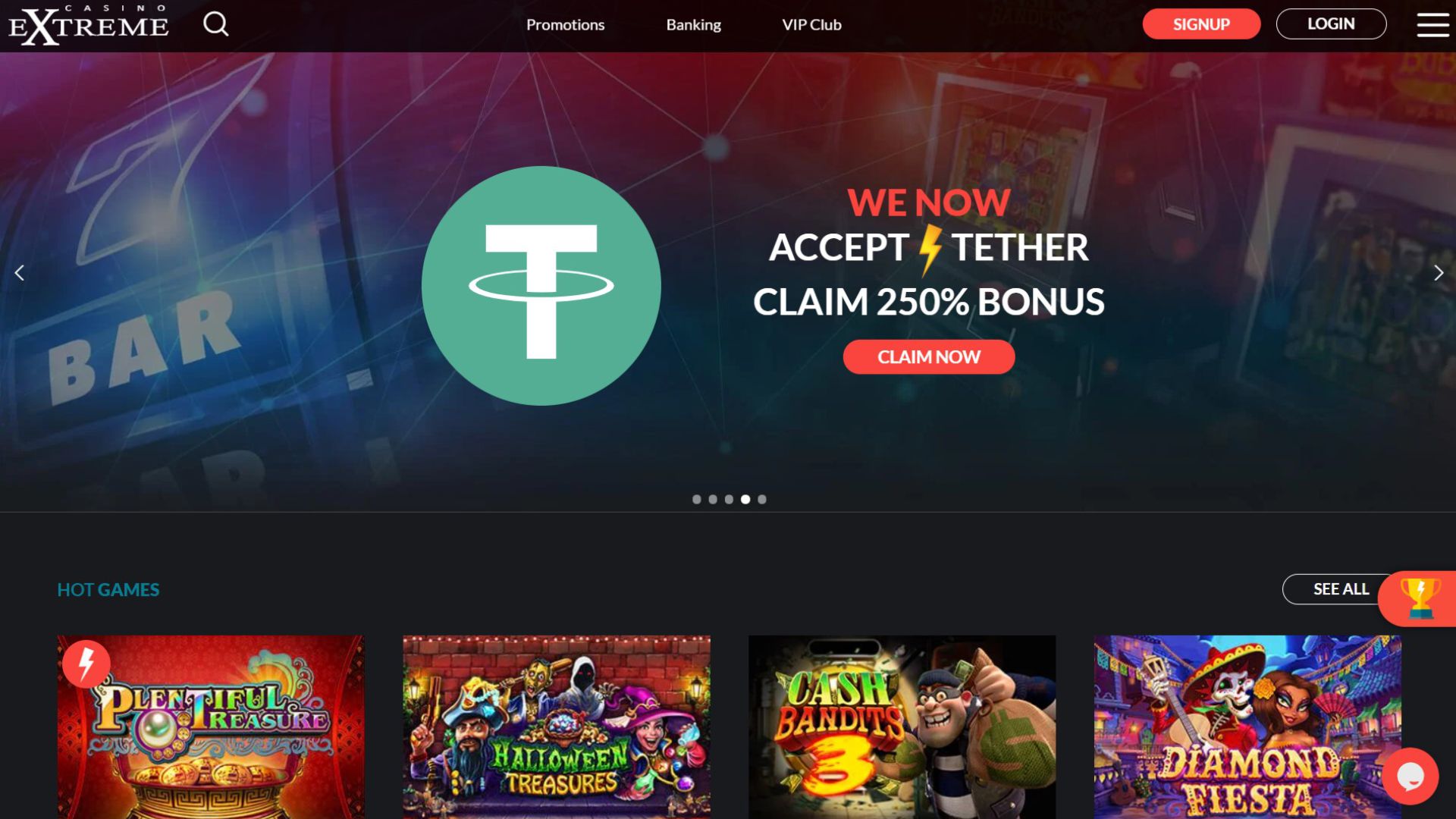 Casino Extreme Review Join Casino Extreme and get 50 Free Spins when